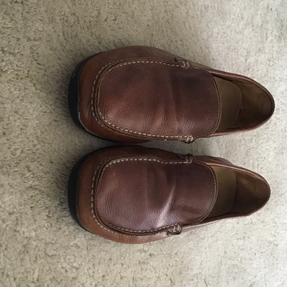 FootJoy Men's Tan Leather Slip-On Loafers